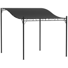 Outsunny Pergola Addossata da