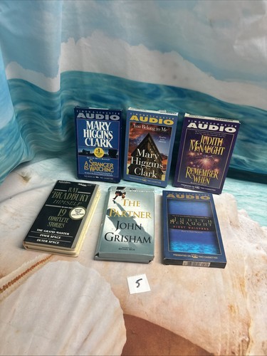 Large lot audiobooks - large,
