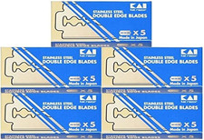 25 Lamette Da Barba  a Doppio