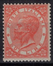 REGNO D'ITALIA 1863-65 2 LIRE