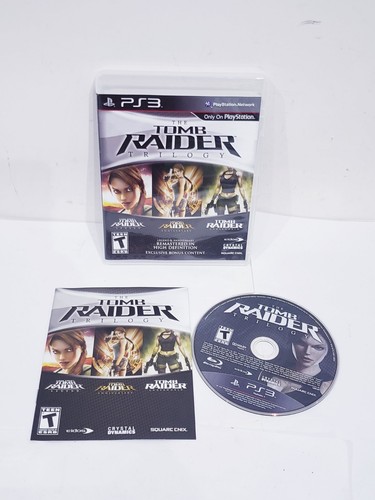 Tomb raider trilogy ps3 sony - tomb,