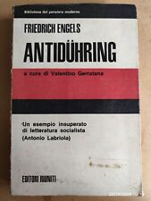 F. Engels ANTIDÜHRING Filosofia Economia Socialismo Editori Riuniti 1971 marx 
