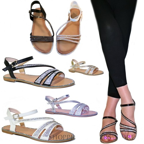 Scarpe donna sandali flat - donna,