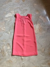 Abito Vestito Zara Salmone Rosa Borchie Tulle Introvabile XS Mini Tubino Norbido