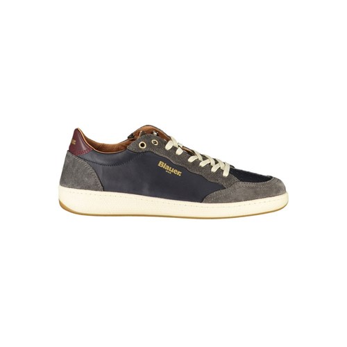 Blauer blue leather men - blauer,