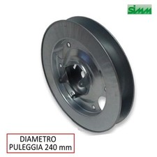 PULEGGIA DIAMETRO 240 MM PER