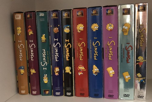 Simpson dvd cofanetti stagione - simpson,