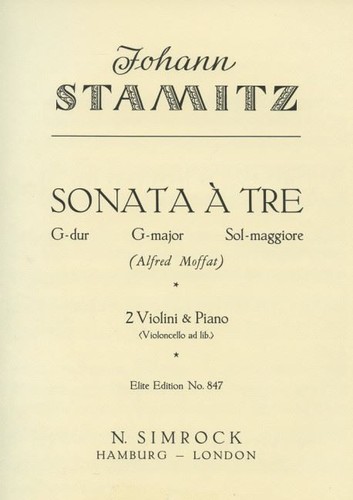 Trio sonata major - sonata,