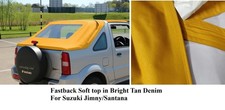 Soft top fastback - top,