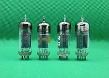 6CS7 Quad. Piatti neri