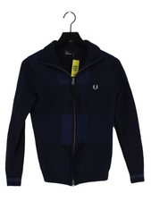 Cardigan uomo Fred Perry S blu