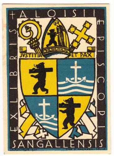 Anton bloechlinger exlibris - anton,