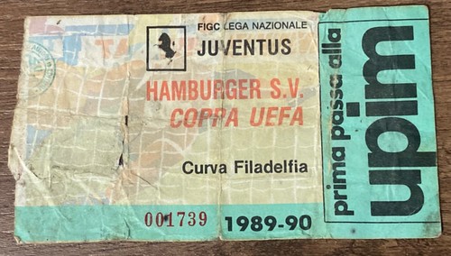 Biglietto ticket coppa - biglietto,