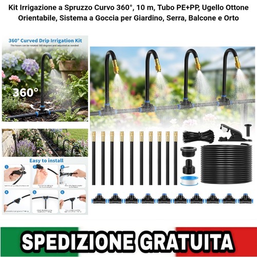 Kit irrigazione goccia 15m - kit,