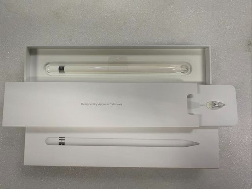 Open box apple pencil - open,