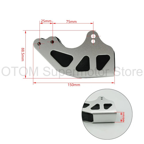 Motorcycle chain guide - motorcycle,