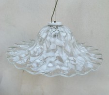 Lampada a sospensione in vetro