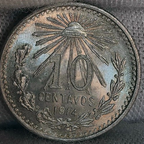 Centavos 1914 messico - 10,