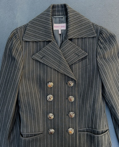 Blazer doppiopetto vintage - doppiopetto,