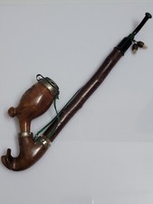 antica PIPA PIPETTA BRUYERE GARANTIE TABACCO PFEIFE in LEGNO Intagliato e Inciso