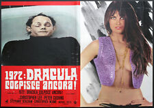 CINEMA-fotobusta 1972: DRACULA COLPISCE ANCORA! cushing