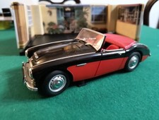Kyosho 1/18 Scale Diecast 08141KR - Austin Healey 3000 MK-1 - Black/Red