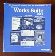 Microsoft Works Suite 2004 con