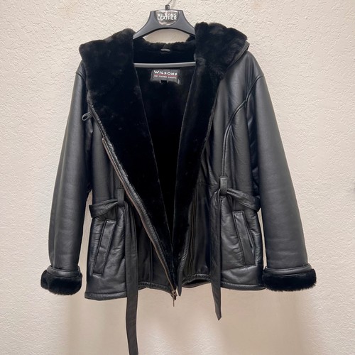 Wilsons leather hooded faux - wilsons,