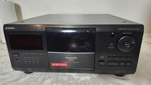 Sony cdp cx250 mega storage - cdp-cx250,