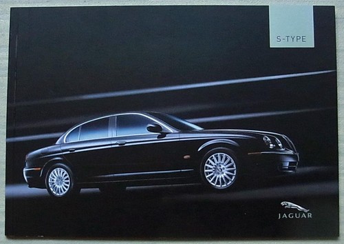 Brochure vendita auto jaguar - jaguar, s