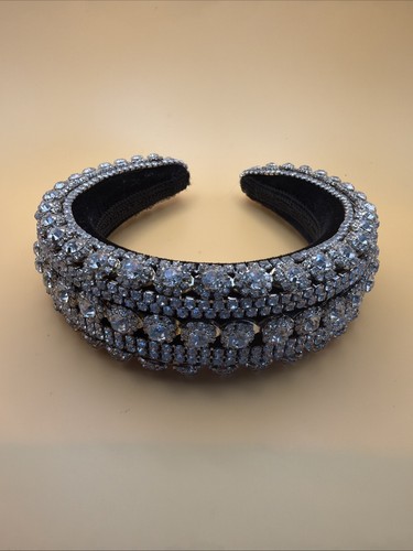 Cerchietto imbottito strass