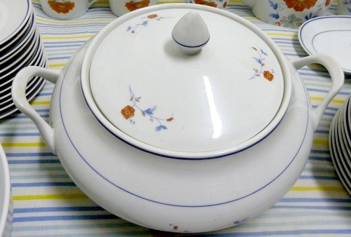 Zuppiera limoges porcellana - limoges,