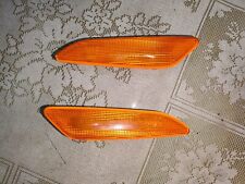 COPPIA PLASTICHE FANALINI FRECCE LATERALI ARANCIONI ALFA ROMEO 156