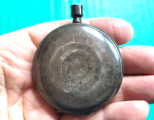 Antica cassa orologio tasca - antica,
