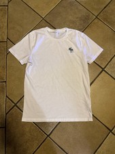 Abercrombie & Fitch T-shirt bianca uomo media
