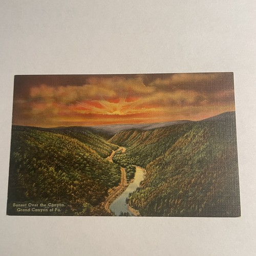 Cartolina tramonto sul - tramonto,