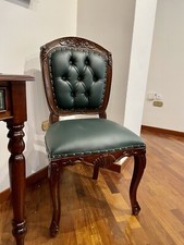 Poltrona Sedia  Ministeriale Presidenziale Disponibile Verde /Bourdeaux