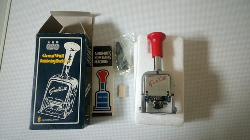 Timbro numeratore vintage - timbro,