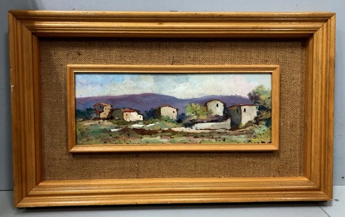 Quadro dipinto olio - quadro, tavola