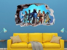 Fortnite Adesivo 3D Effetto