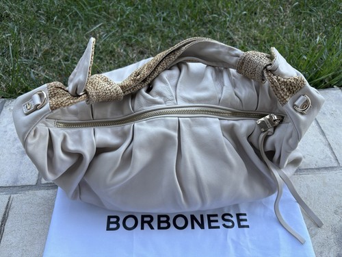 Borbonese borsa spalla donna - borbonese, a