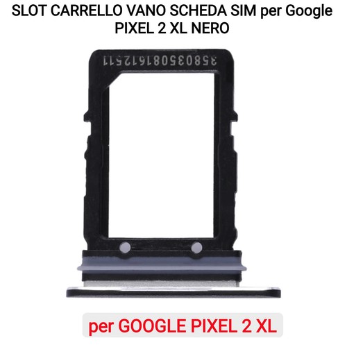 Slot carrello vano - scheda, sim