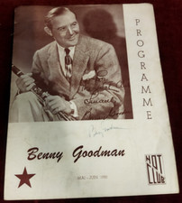 AUTOGRAFI BENNY GOODMAN -