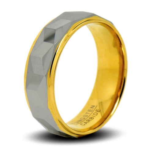 Anello uomo fascia oro 18 - in,