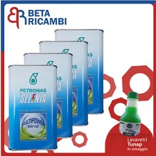 Olio Motore Selenia Multipower 5W40 Gas Metano Gpl 4 Litri PE C3 + Tunap 726 