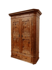 Armadio in cirmolo tirolese - trentino - epoca 800 - stipo credenza alta