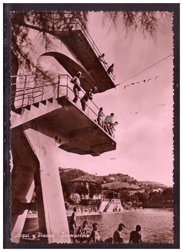 Cartolina acqui piscina - cartolina,