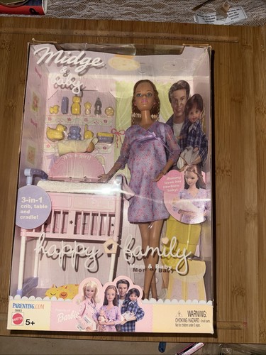 Set barbie bambola happy - bambola,
