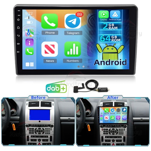 Dab android per peugeot - dab+,