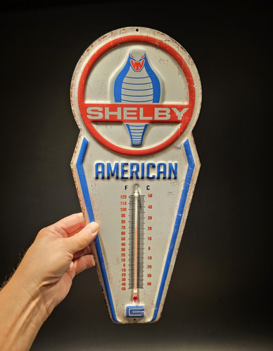 Insegna termometro americano - insegna,